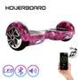 Imagem de Skate Elétrico 6,5 Aurora Lilás Hoverboard Bluetooth Bolsa