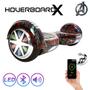 Imagem de Skate Eletrico 6,5" HQ Homem Aranha HoverboardX Bluetooth