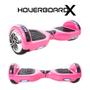 Imagem de Skate Elétrico 6,5 Rosa HoverboardX com Bluetooth e Bolsa