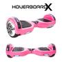 Imagem de Skate Eletrico 6,5 Rosa HoverboardX Smart Balance Bluetooth