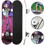 Imagem de Skate Feminino para Menina - Kit Proteção Infantil Completo