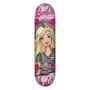 Imagem de Skate Infantil Barbie Girl com Capacete e Protetores Fun 7619-1B