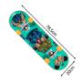 Imagem de Skate Infantil Completo Semi Profissional Iniciante Juvenil Zippy Toys Shape Tigre 78cm Skateboard Radical