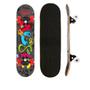 Imagem de Skate Infantil Juvenil Lixa 79cm Shark Blue Fire Music