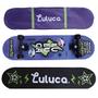 Imagem de Skate Infantil Luluca com Acessorios FUN F0135-8 Roxo