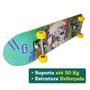 Imagem de Skate Infantil Radical Funs Completo Montado Com Kit De Proteção Com 7 Peças Ajustáveis Até 50Kg