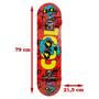 Imagem de Skate Infantil Radical Funs Completo Montado Com Kit De Proteção Com 7 Peças Ajustáveis Até 50Kg