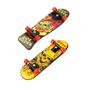 Imagem de Skate Kit 9 Peças de Dedo Brinquedo com Ferramentas e Rodas Extras