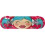 Imagem de Skate Kit Infantil Menina Mor