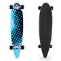 Imagem de Skate Longboard 42" Shape De Madeira Rodas Com Rolamento Certificado Inmetro