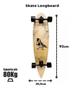 Imagem de Skate Longboard Pássaro Dmr6105  Dm Radical