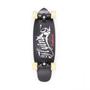 Imagem de Skate Mini Longboard Flying Mini Cruiser Logo Black