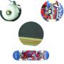 Imagem de Skate Montado Semi Profissional Skatetboard Spin ABEC 9