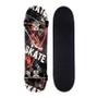 Imagem de Skate Radical Infantil com Kit Proteção 60kg Cor Sortida R3106 - BBR Toys