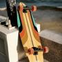 Imagem de Skate Simulador De Surf Alta Performance Model Rainbow Shape Maple Bambu