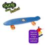 Imagem de Skate Suporta Até 40kg Infantil Plástico Colorido Para Meninas Meninos Brinquedos Brinquemix