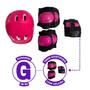 Imagem de Skateboard semi profissional + kit protetor com abs completo