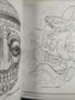 Imagem de sketchbook (Desenhos) para tatuagem tattoo mauro dominguez estudos e influencias orientais