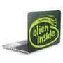 Imagem de Skin Adesivo Protetor Notebook 13,3 Alien Inside Intel B1