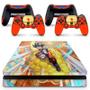 Imagem de Skin Adesivo Protetor Para Ps4 Slim Dragon Ball Z Kakarot Dbz B2