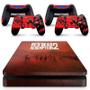 Imagem de Skin Adesivo Protetor Ps4 Slim Rockstar Red Dead Redemption