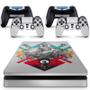 Imagem de Skin Adesivo Protetor Ps4 Slim Sony Playstation Sony God Of