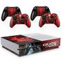 Imagem de Skin Adesivo Protetor X Box One S E Controles Gears Of War