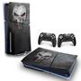 Imagem de Skin PS5 Slim Adesivo Horizontal - The Punisher Justiceiro