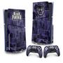 Imagem de Skin PS5 Slim Adesivo Vertical - Pantera Negra Comics