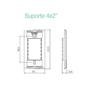 Imagem de Sleek Interruptor 1 Tecla Simples + 1 Tecla Paralelo Separados 10a