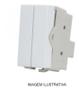 Imagem de Sleek Modulo Interruptor Duplo Paralelo 10A-250V Br