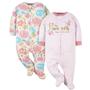 Imagem de Sleep 'N Play Gerber Baby Girls Princess Pink 0-3 meses