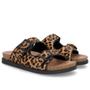 Imagem de Slide  Pelo Leopardo Couro Fivela
