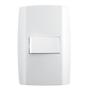 Imagem de Slimcj 1 interruptor simples 10a 250v horizontal - ilumi