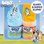 Imagem de Slime Bluey Slimygloop - 2 Pacotes com Aroma de Nuvem e Pingentes (225ml)