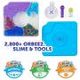 Imagem de Slime Set Orbeez Mixin' com mais de 2500 Orbeez, 5 ferramentas, armazenamento para crianças com mais de 5 anos