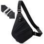 Imagem de Sling Bag weiatas Chest, mochila de ombro, tiracolo, preta