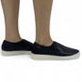 Imagem de Slip-On Euro Preto Detalhe Neoprene Interno Preto - ULLY