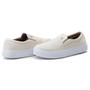 Imagem de Slip On Feminino Iate Casual Off White Estilo Shoes