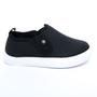 Imagem de Slip On Infantil Molekinho Perfuros Casual - Preto e Branco