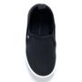 Imagem de Slip On Infantil Molekinho Perfuros Casual - Preto e Branco
