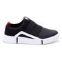 Imagem de Slip On Infantil Molekinho Recortes Elástico - Preto