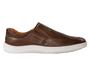 Slip-On Masculino Couro Pinhão - Cód 5025 - Porto Free Imagem de Slip-On Masculino Couro Pinhão - Cód 5025