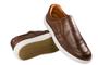 Slip-On Masculino Couro Pinhão - Cód 5025 - Porto Free Imagem de Slip-On Masculino Couro Pinhão - Cód 5025