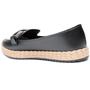 Imagem de Slip On Moleca Casual Strass Feminino - Preto