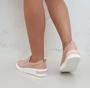 Imagem de Slip On Tênis Feminino Iate Calce Fácil C/Elastico Nude