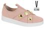 Imagem de Slip On Tênis feminino Vizzano 1214.1018 sem cadarço com spike