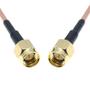 Imagem de SMA Macho Para SMA Macho RG316 Conector De Crimpagem Coaxial Cabo De Extensão RF Fio Pigtail De