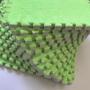 Imagem de smabee Interlocking Carpet Shaggy Soft EVA Espuma Mats Fluffy Area Tapetes De Chão Protetor Tapetes Exercício Play Mat para Crianças Quarto Quarto de Quarto (12 pcs , Verde)