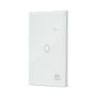 Imagem de Smart Interruptor Positivo 1 Módulo Touch 2300W Alexa Ou Google Assistente Branco